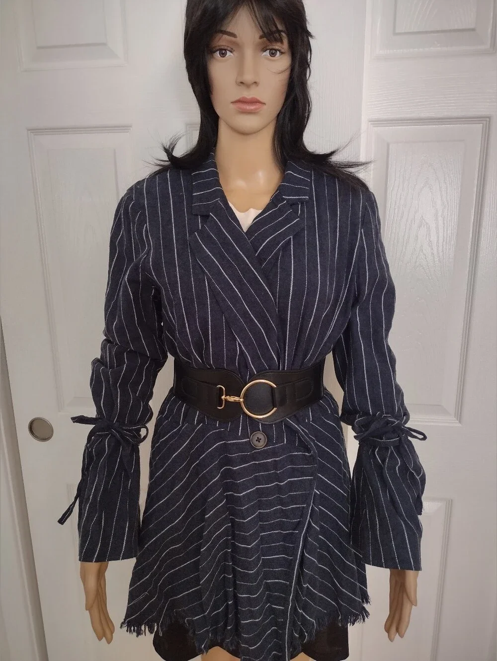 Free People Stella Navy Blazer | Size L